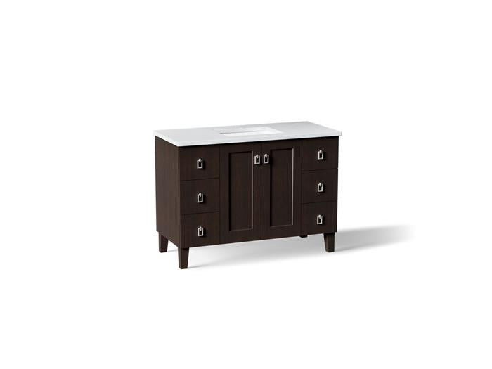 Kohler - Poplin Vanity, 48 Combo
