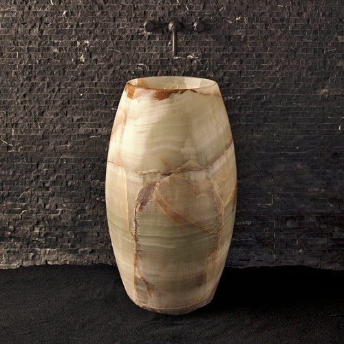 Stone Forest - Barrell Pedestal Sink