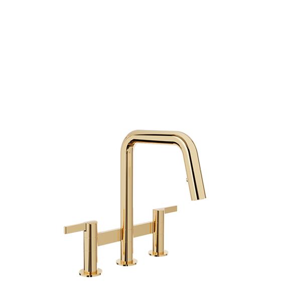 Baril - Vision Bridge kitchen faucet with 2-function pull-down spray
