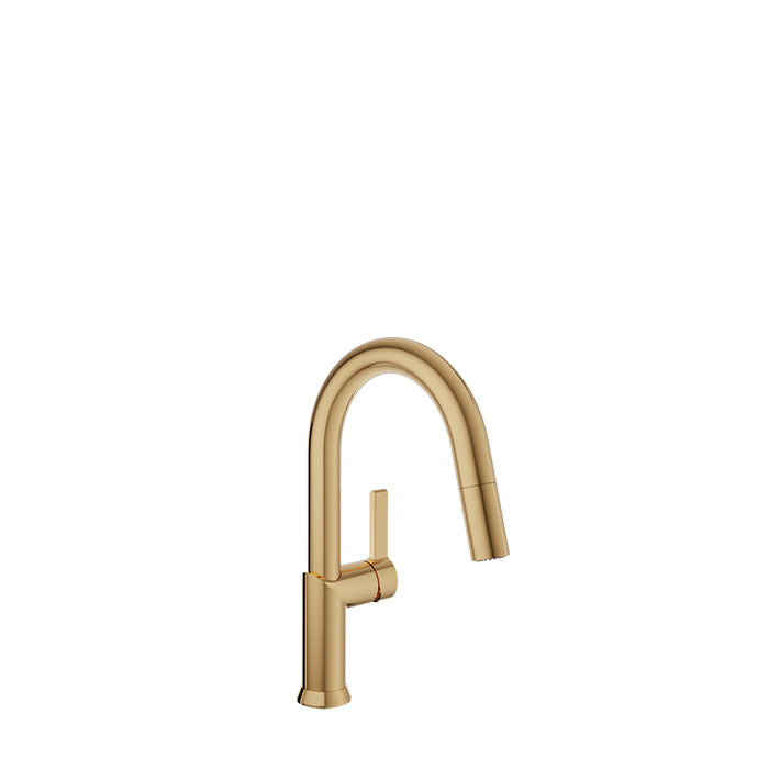 Baril - Vision Single-hole bar / prep kitchen faucet with 2-function pull-down spray