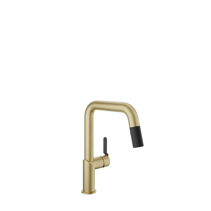 Baril - Vision IV Single hole kitchen faucet with 2-function pull-down spray