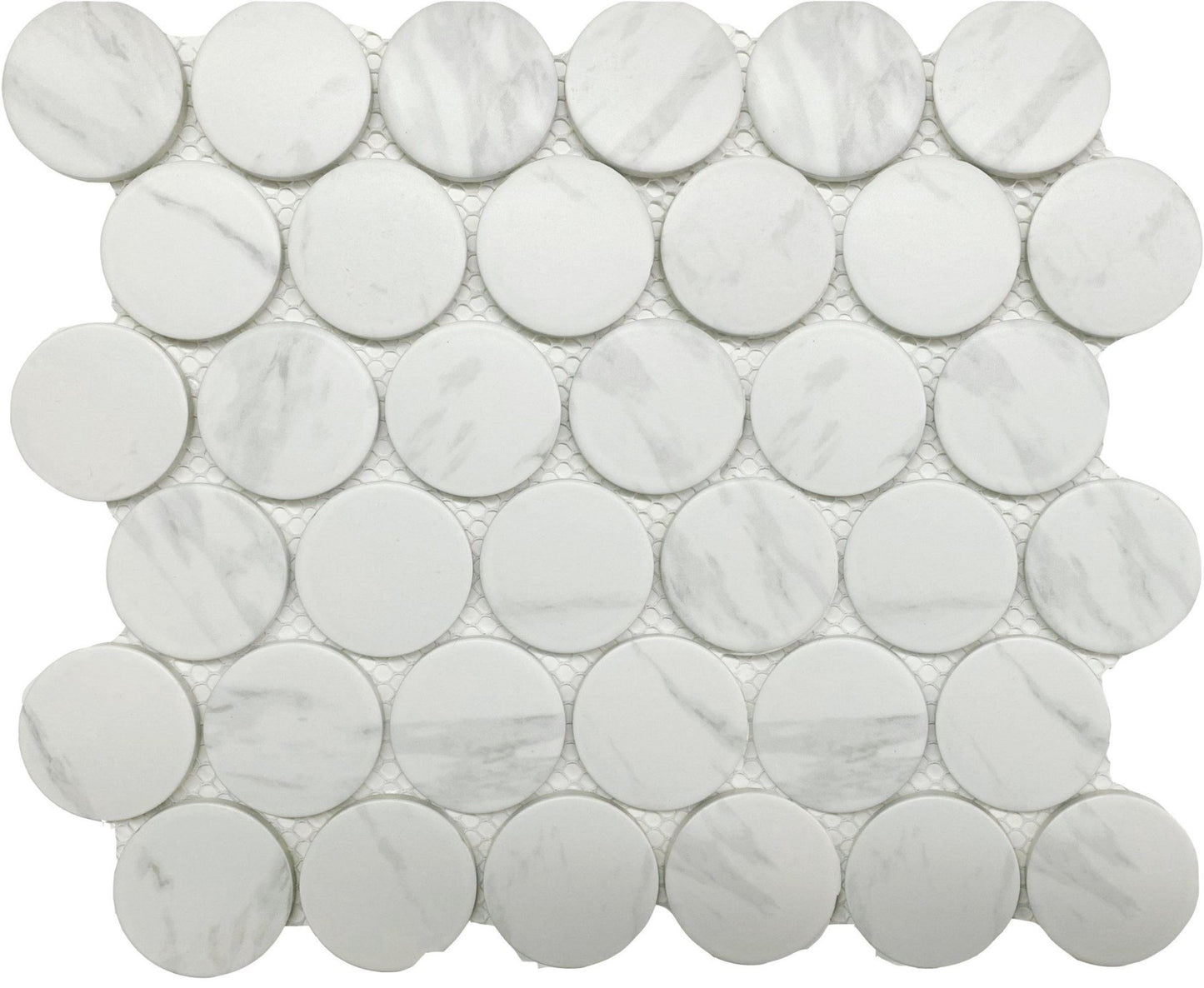 Roca Tile - 2 Inch Dots 12 x 12 Inch Mosaic