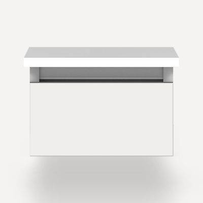 Robern - Cartesian Vanity, 12X7.5X21, Full Drawer, Selectable Night Light
