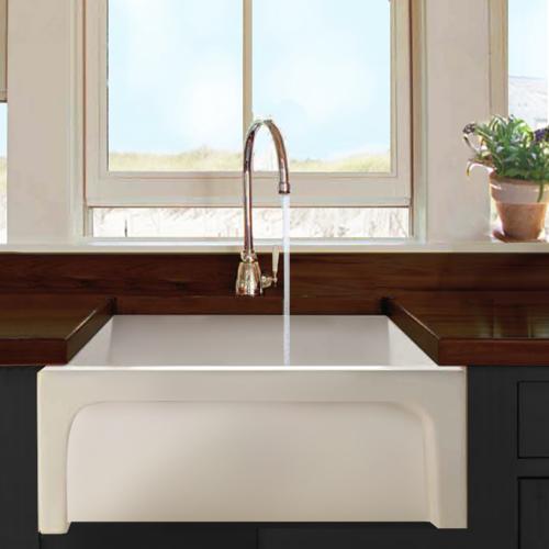 Nantucket Sinks - 30 Inch Italian Farmhouse Fireclay Sink Chatham-30