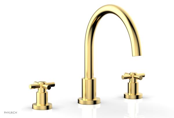Phylrich - Basic Deck Tub Set - Tubular Cross Handles