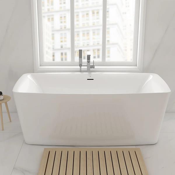 Maidstone - Equility 67 x 33 Inch Freestanding Bathtub