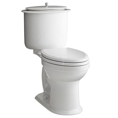 DXV - Oak Hill 1.28 Gpf Toilet Tank Only with Pull Knob In Canvas White
