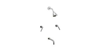 Phylrich - Basic Two Handle Shower Set - Lever Handles