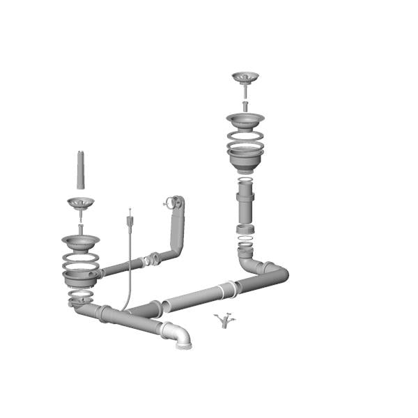 Dornbracht - Drain - Brushed Stainless Steel