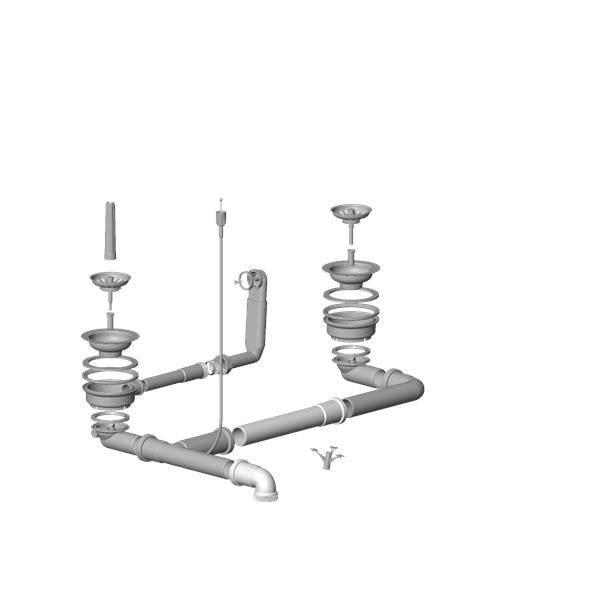 Dornbracht - Drain - Brushed Stainless Steel