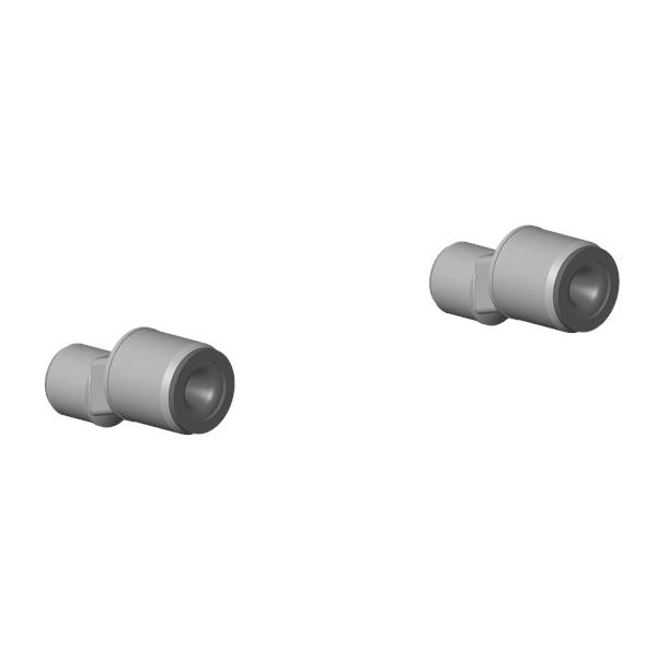 Dornbracht - S-Connector With Buffer 1 Pair 1/2 X 3/4