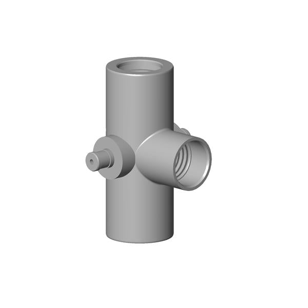Dornbracht - Connection For Shower With Ring Wall-Mounted T-Piece 80 X 50 X 60 Mm