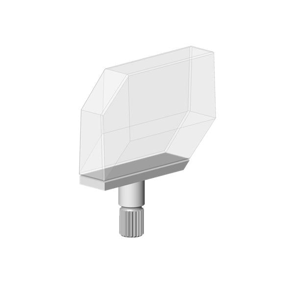 Dornbracht - Handle Rectangular, Transparent