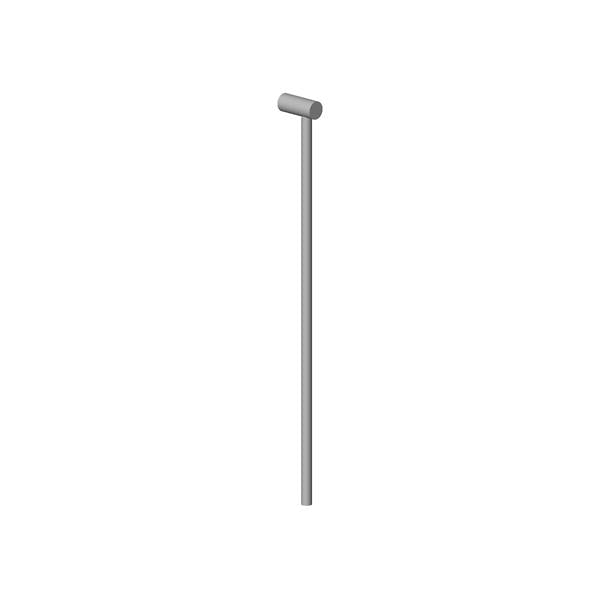 Dornbracht - Pull Rod For Drain Set With Knob 17 X 158 X 7 Mm