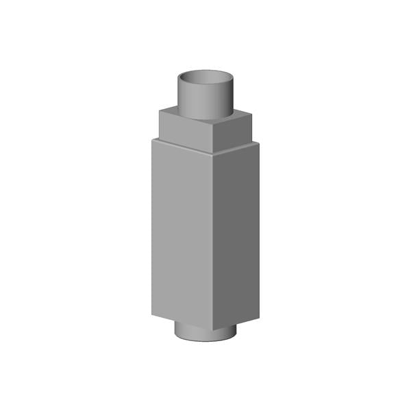 Dornbracht - Soap Dispenser Receptacle Angular 30 X 38 X 117 Mm