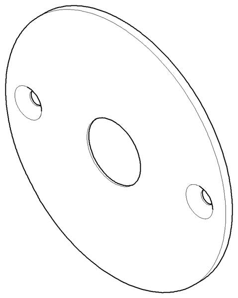 Dornbracht - Cover Ø 123 X 5,5 Mm - Chrome