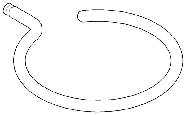 Dornbracht - Holder For Toilet Brush Set 146 X 116 X 8 Mm - Chrome