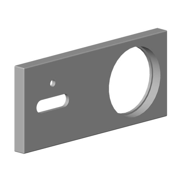 Dornbracht - Escutcheon 126 X 55,5 X 8,5 Mm - Chrome