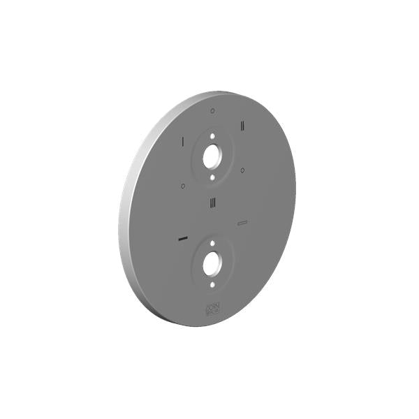 Dornbracht - Escutcheon With Symbols Us Db Logo 3-Way: Ø 150 X 9 Mm