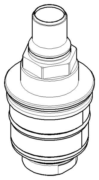 Dornbracht - Thermostatic Cartridge For Reversed Water Connections