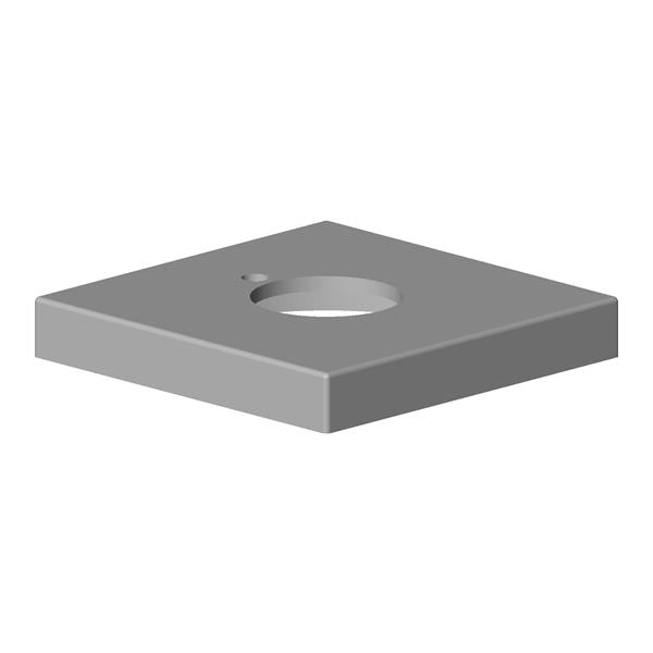 Dornbracht - Escutcheon 60 X 60 X 9 X Ø 22,2 Mm