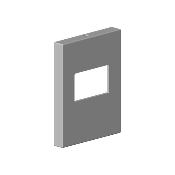 Dornbracht - Escutcheon For Rain Shower 78 X 60 X 8,5 Mm - Champagne (22Kt Gold)