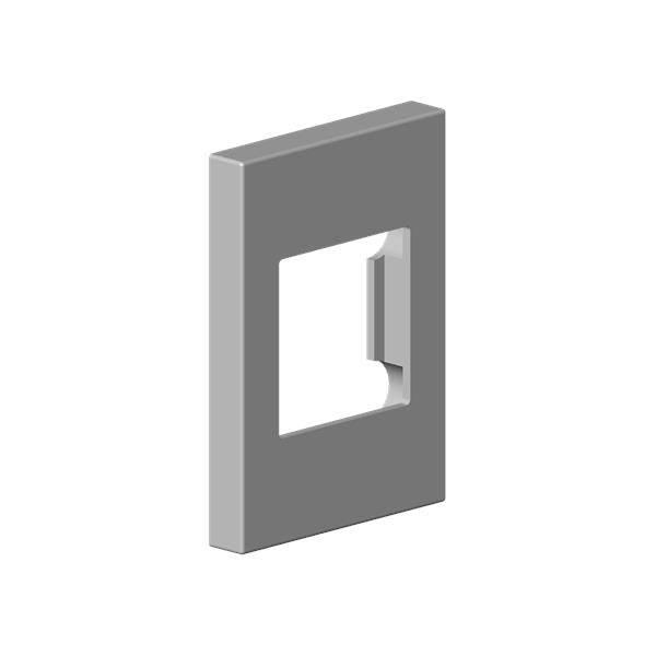 Dornbracht - Escutcheon For Rain Shower 78 X 55 X 8,5 Mm