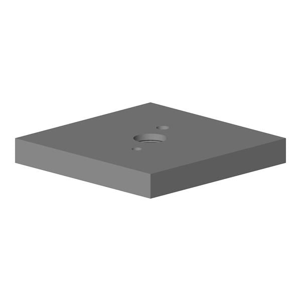 Dornbracht - Escutcheon 60 X 60 X 8 Mm - Chrome