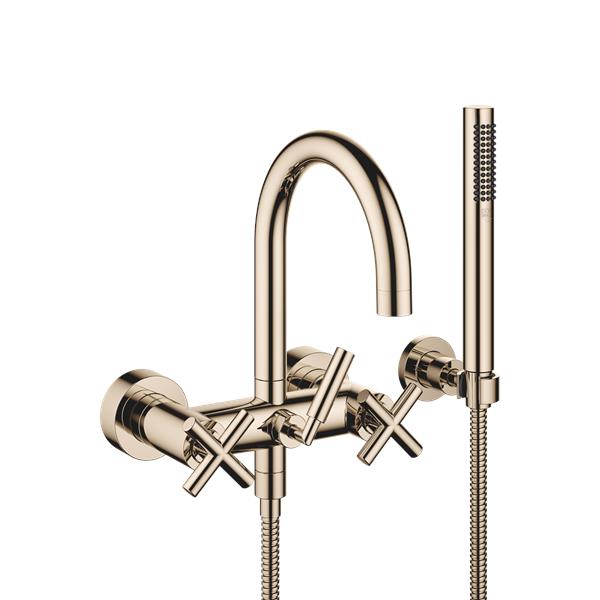 Dornbracht - Tara Tub Mixer For Wall-Mounted Installation With Hand Shower Set
