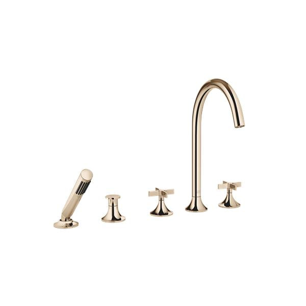 Dornbracht - Vaia Five Hole Tub Set For Deck-Mounted Tub Installation With Diverter