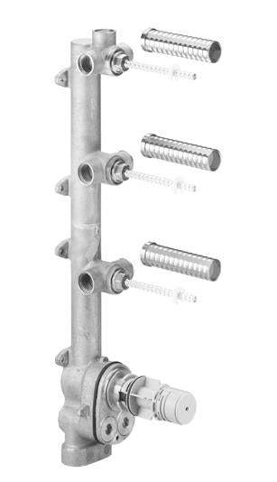 Dornbracht - Xtool Concealed Thermostat Rough With Three Volume Controls