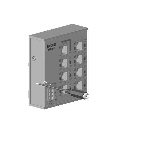 Dornbracht - Powered Ethernet Switch 10/100 Control Unit 8-Channel 100 X 85 X 30 Mm