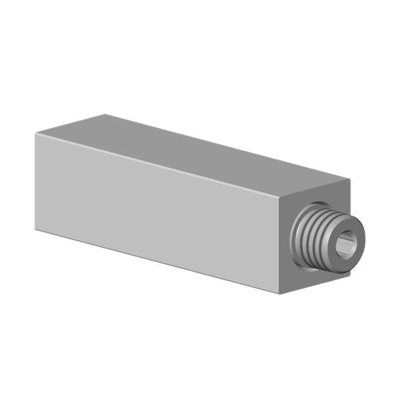 Dornbracht - Connection Vertical For Showers Ceiling Connection 35 X 35 X 135 Mm