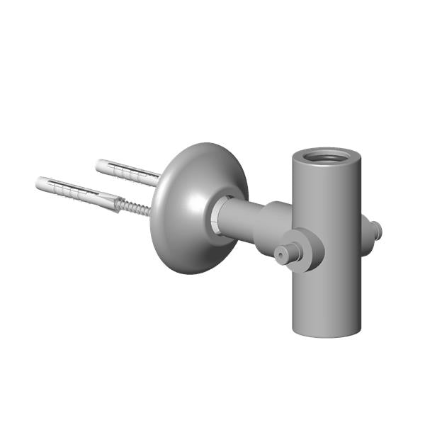 Dornbracht - Holder For Shower Vertical Assembly T-Piece 70 X 80 X 81 Mm - Chrome