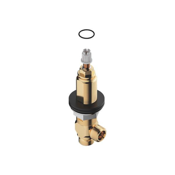 Dornbracht - Deck Valve Clockwise-Closing Extended 7Mm 1/2 Inch