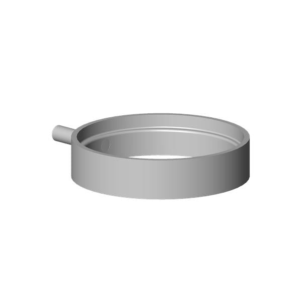 Dornbracht - Holder For Glass Holder Toilet Brush 203 X 198 X 77 Mm - Chrome