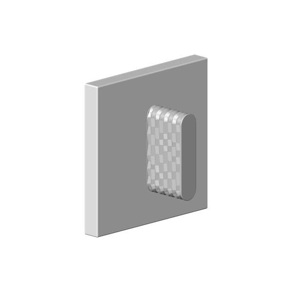 Dornbracht - Handle For 2- / 3-Way Diverter Oval Step 60 X 60 X 40 Mm