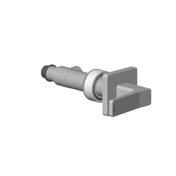 Dornbracht - Lever Angular Hot Clockwise Closing, G 1/2, 180°