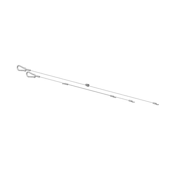 Dornbracht - Mounting Bracket For Sensory Sky Wire Rope 20 X 4 X 810 Mm