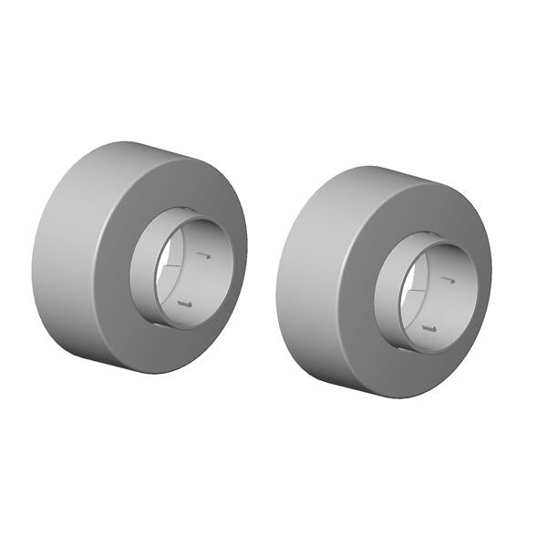 Dornbracht - Escutcheon Two-Piece 1 Pair - Chrome