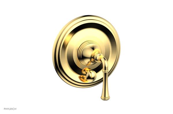 Phylrich - 3Ring Pressure Balance Plate & Handle Trim Only - Bent Lever