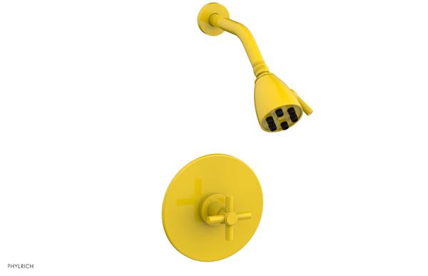 Phylrich - Basic Pressure Balance Shower Set - Tubular Cross Handle