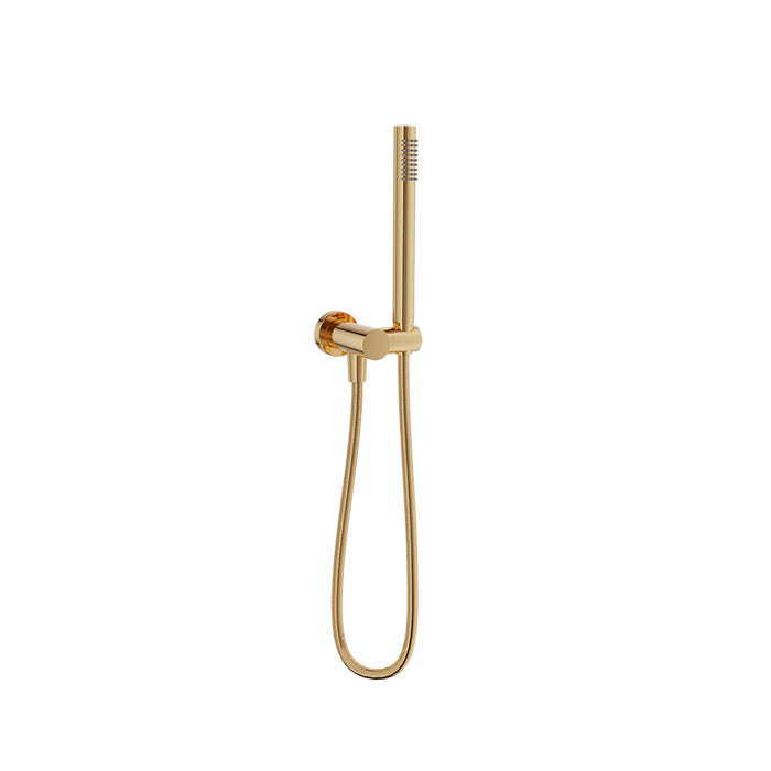 Baril - 1-spray hand shower on wall-mounted supply elbow