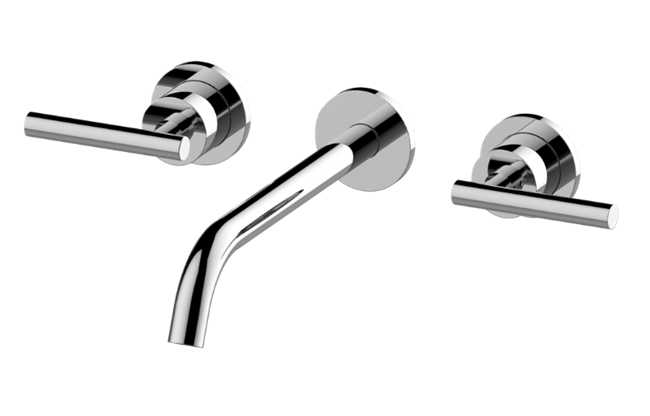 Graff - M.E. Wall-Mounted Lavatory Faucet - Trim Only