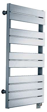Myson - Einth2 White Flat Tube Electric 120V 41 Inch H X 20 Inch W Towel Warmer