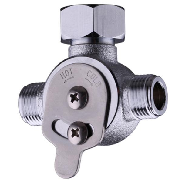 Lacava - Zoom Mechanical Mixing Valve For 3/8 Inch M Inlets, 1/2 Inch F Outlet