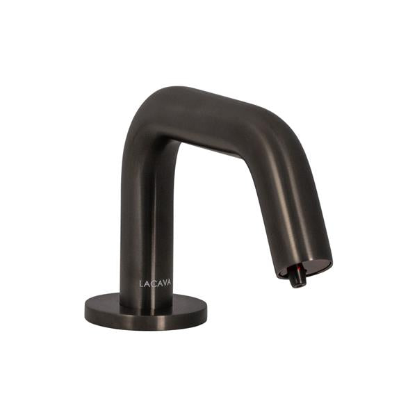 Lacava - Zoom Single Hole Touch Free Soap Dispenser. H: 4 Inch, Spout: 5 1/4 Inch.