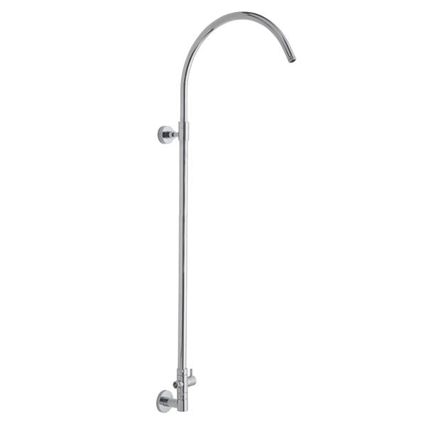 Jaclo - Subway Line Hoop Exposed Pipe with Diverter- No Slider