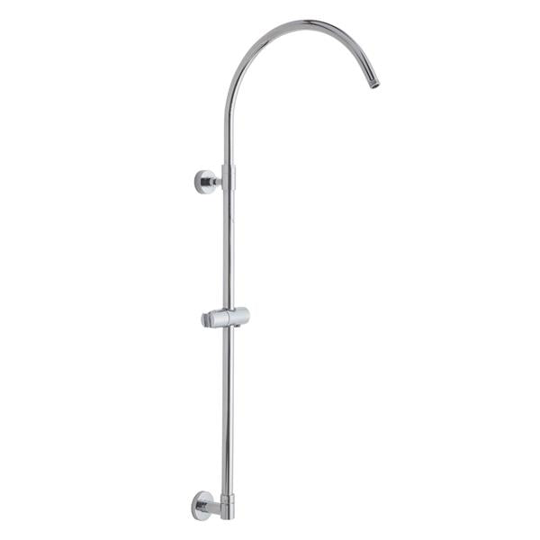 Jaclo - Subway Line Hoop Exposed Pipe with Handheld Slider- No Diverter