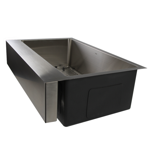 Nantucket Sinks - Patented Design Pro Series Single Bowl Undermount Stainless Steel Kitchen Sink